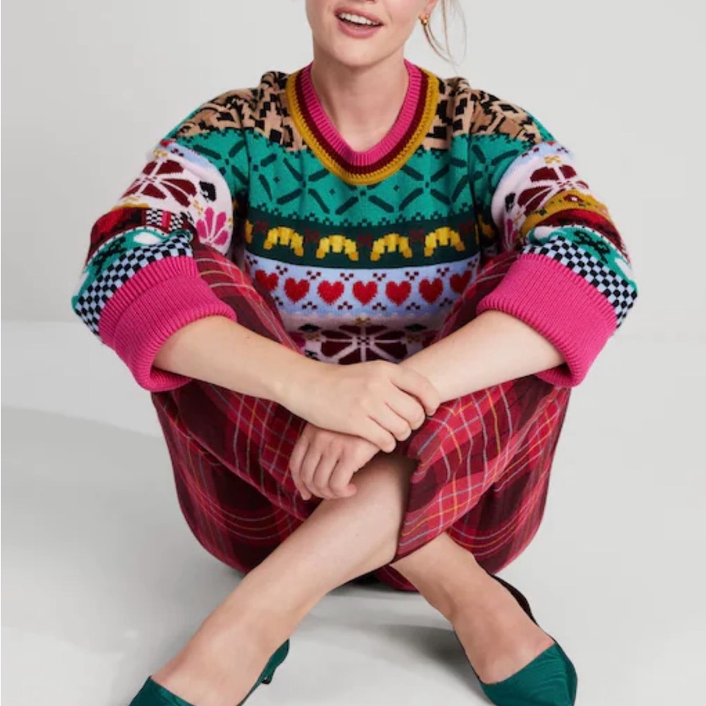 Kate Spade Fair Isle sweater